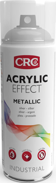 Spray Schwarz Acrylic Effect-Metallic, 400 ml