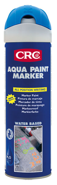 Sprühfarbe Leuchtblau Aqua Paint Marker, 500 ml