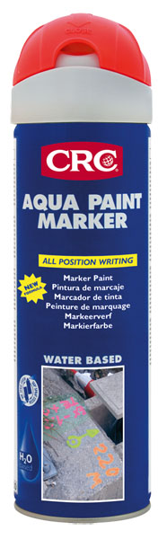 Sprühfarbe Leuchtrot Aqua Paint Marker, 500 ml