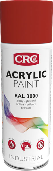 Farblack Feuerrot Acrylic Paint 3000, 400 ml