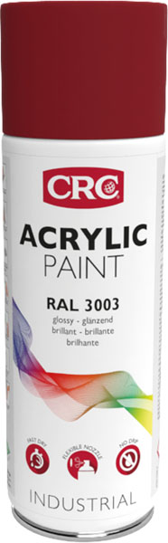 Farblack Verkehrsrot Acrylic Paint 3020, 400 ml