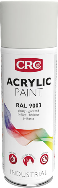 Farblack Signalweiss Acrylic Paint 9003, 400 ml